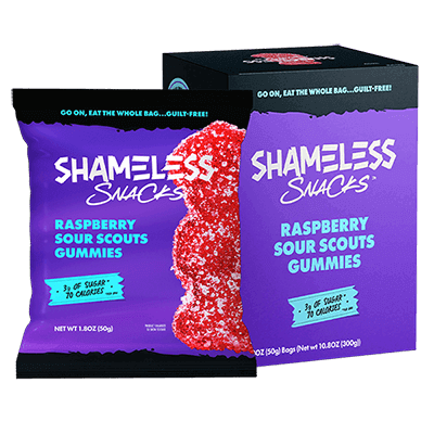 Shameless Snacks - Gummy Candy 6-Pack / Wassup Watermelon